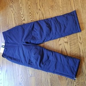 NWT size 8 Llbean kids snowpants navy